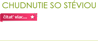 Sladké chudnutie a stévia
