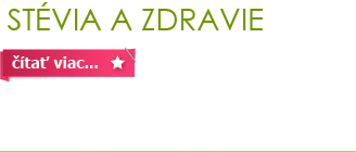 Využitie Stévie cukrovej